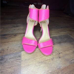 Gianni Bini Women's Pink High Heel Sandals size 11